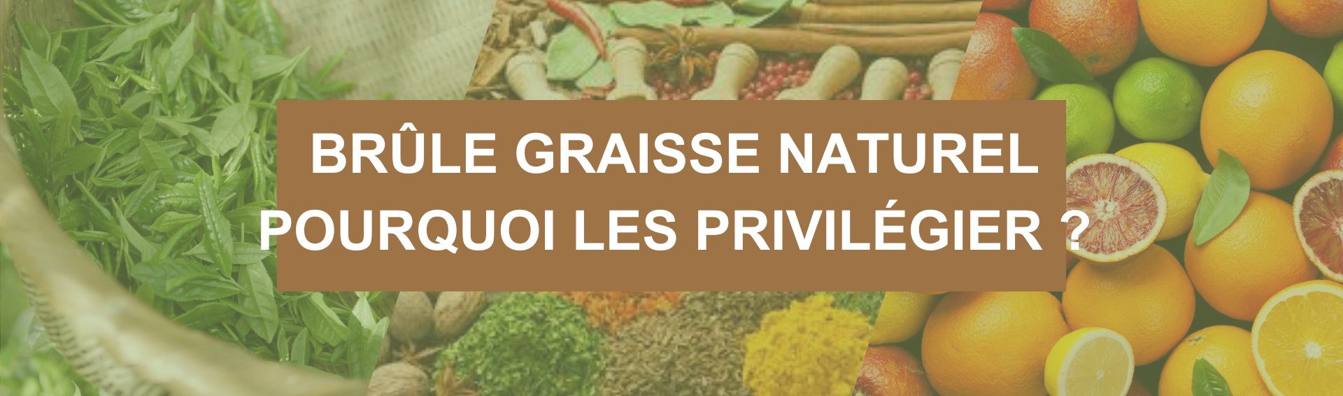 Brûle graisse naturel : pourquoi les privilégier et comment agissent ils ?