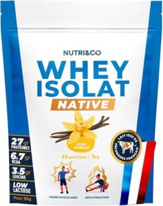NUTRI & CO Whey Isolate Native